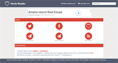 Desktop Screenshot of hastareader.com
